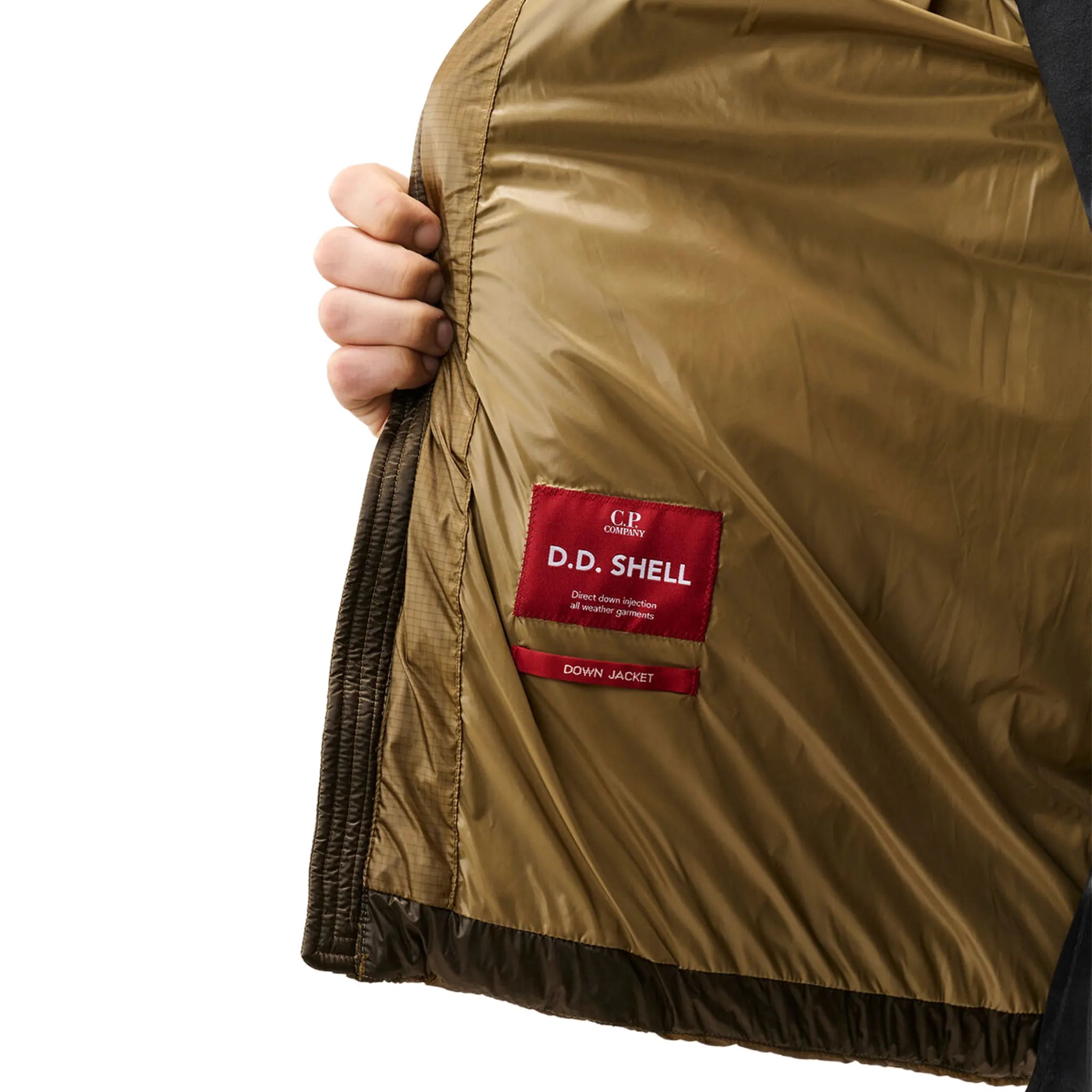 CP Company D.D. Shell Ermine Hooded Puffer Jacket